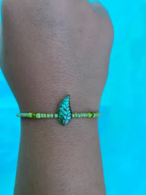 Green Leaf Bracelet