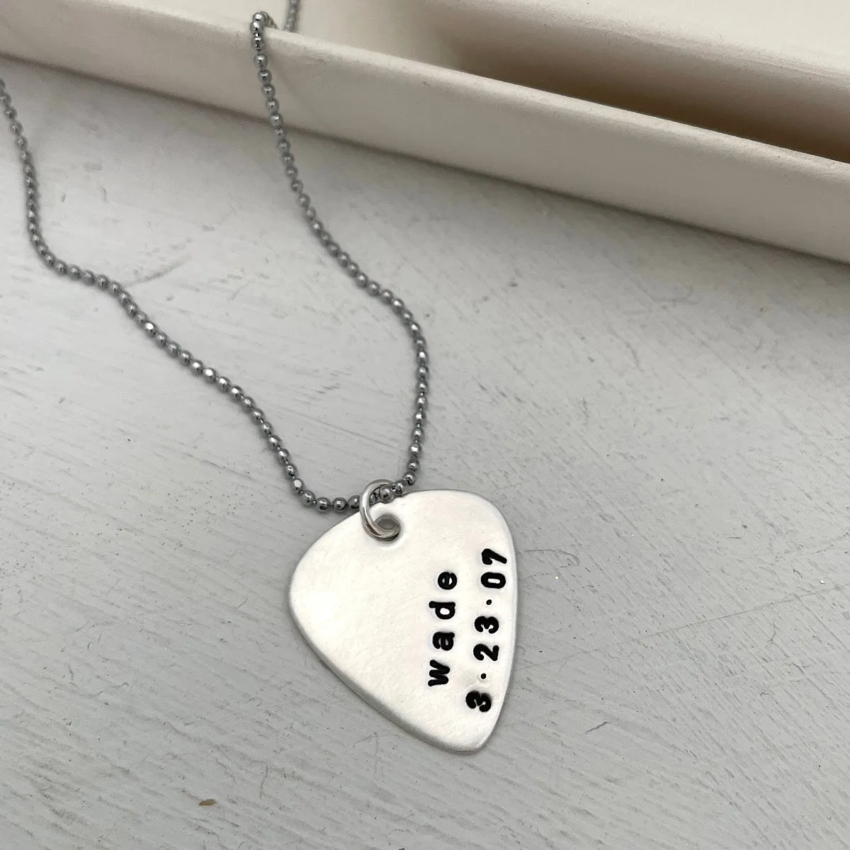 Guitar Pick Necklace