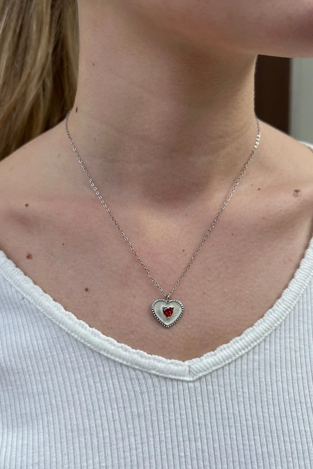 Heart Gem Necklace