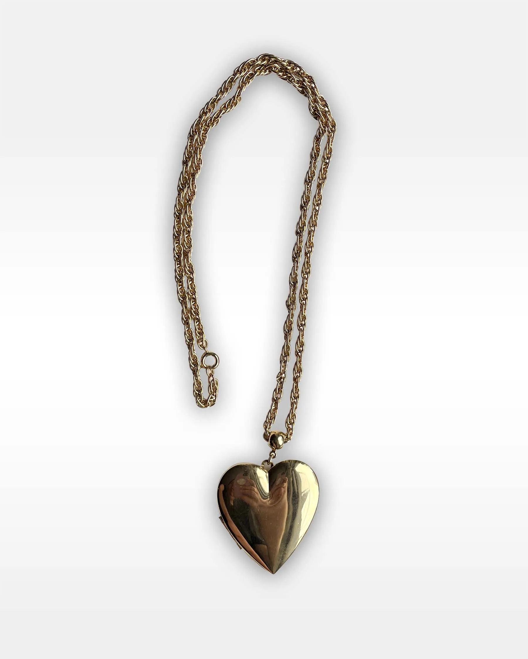 Heart Locket Pendant Necklace