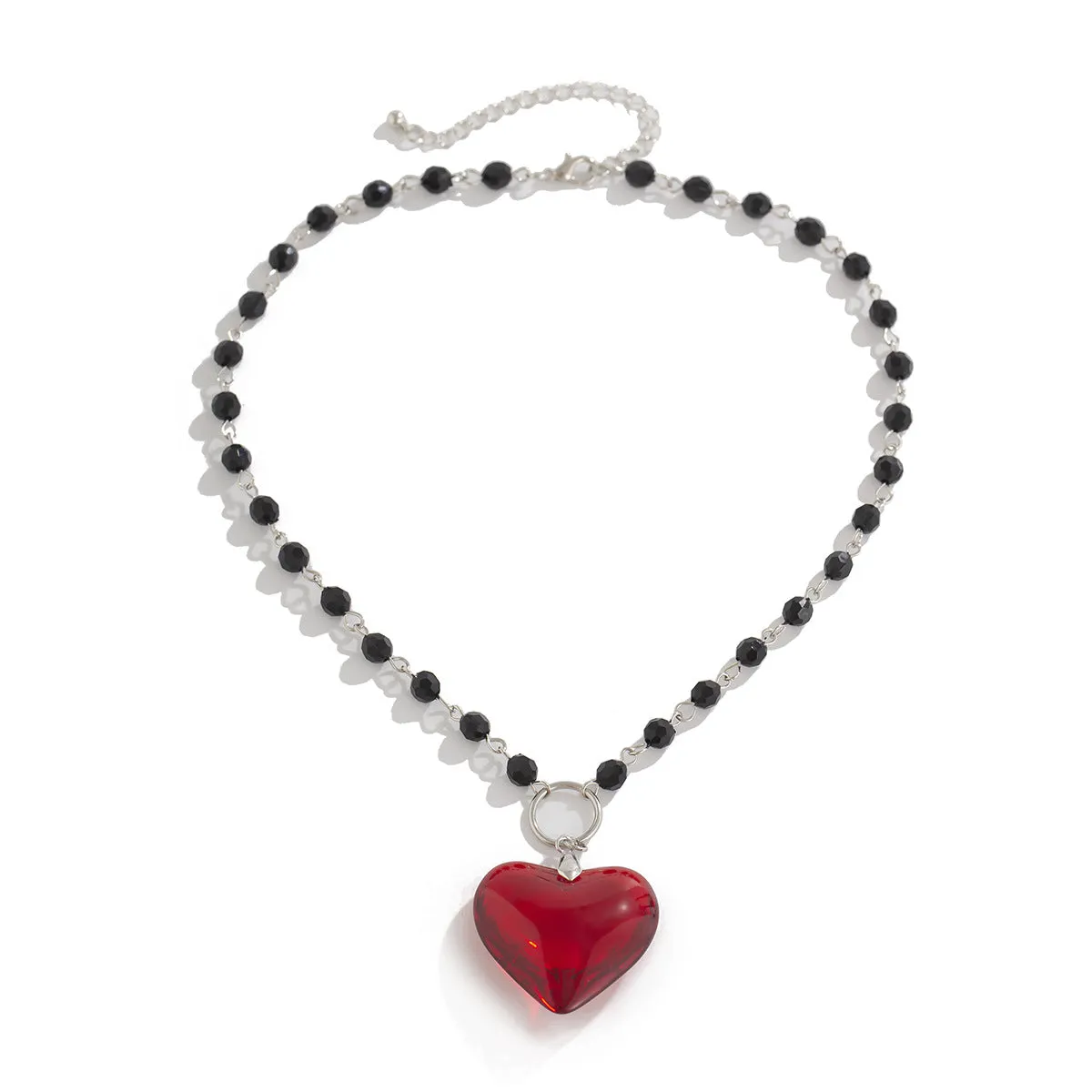 Heart shaped pendant necklace