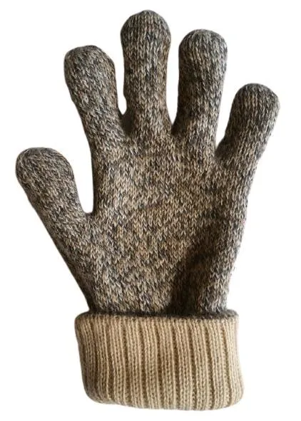 Iditarod 100% Alpaca Double-Thick Reversible Gloves