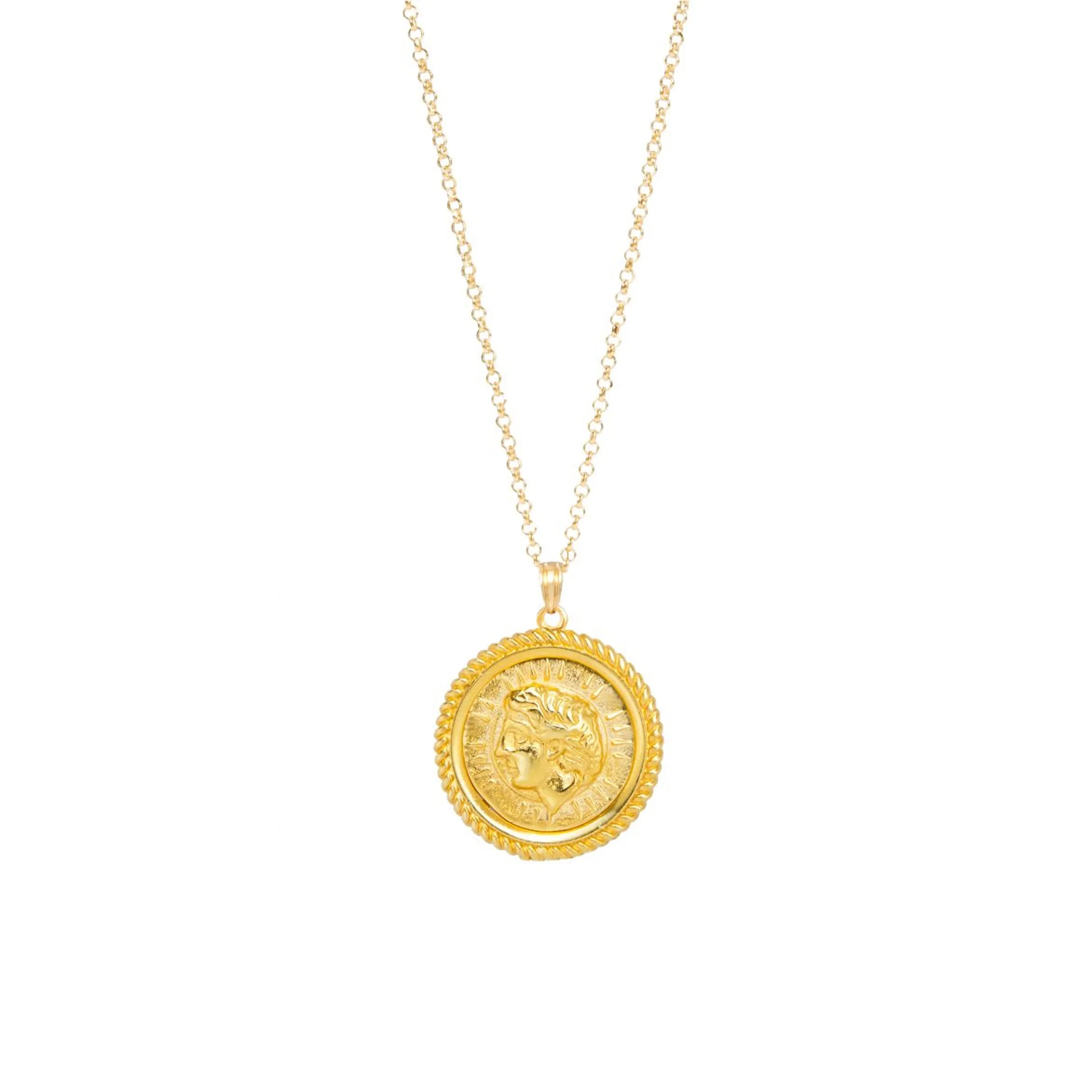 Ilios Pendant, Gold