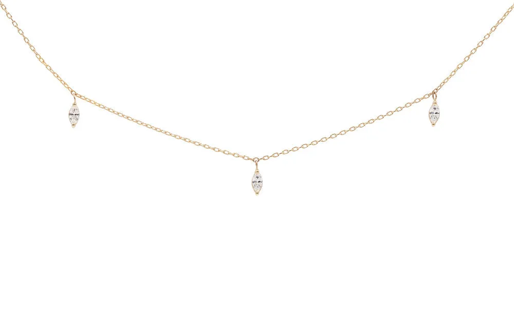 Iris Diamond Necklace