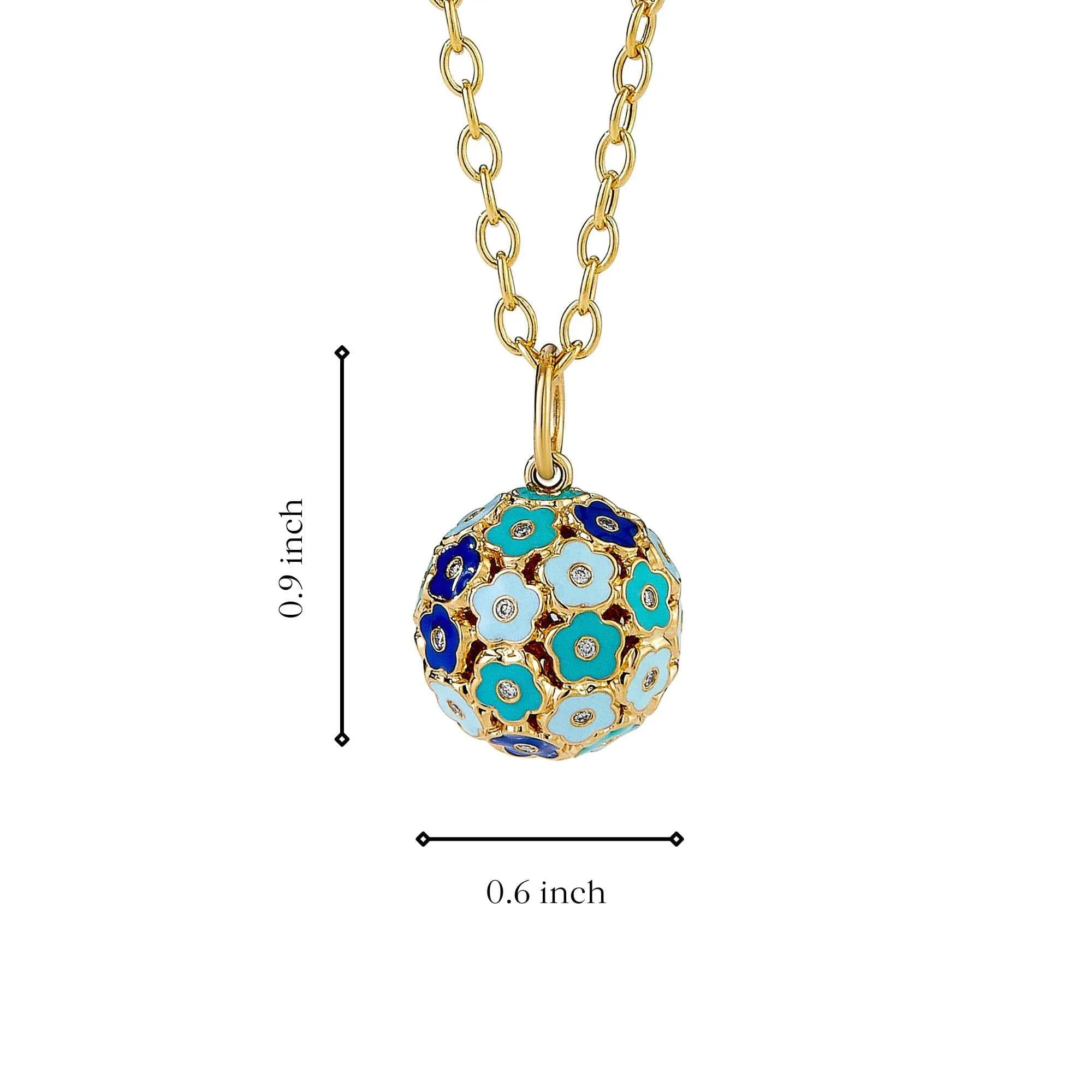 Jardin Hydrangea Ball Pendant