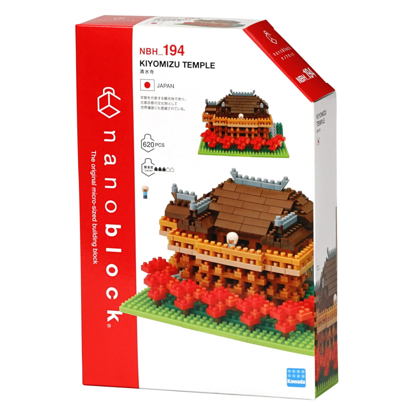 Kawada Nanoblock Landmark Kiyomizu Temple