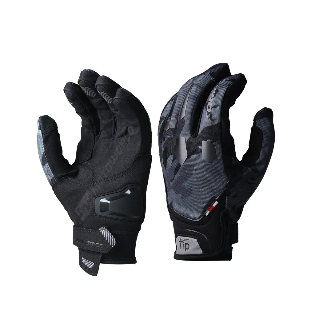 Komine GK-226 Stretch Mesh Motorcycle Gloves - Breathable & Flexible