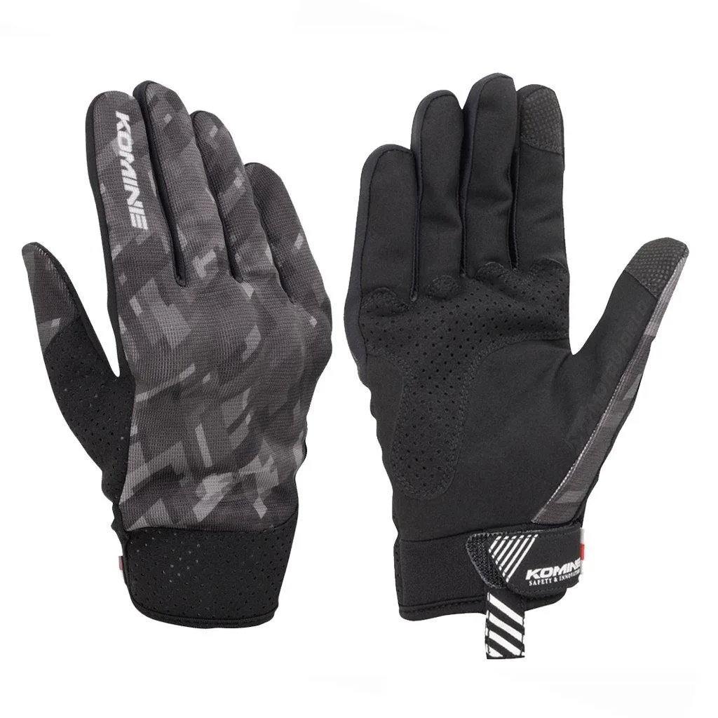 KOMINE GK-233 PROTECT RIDING MESH GLOVES