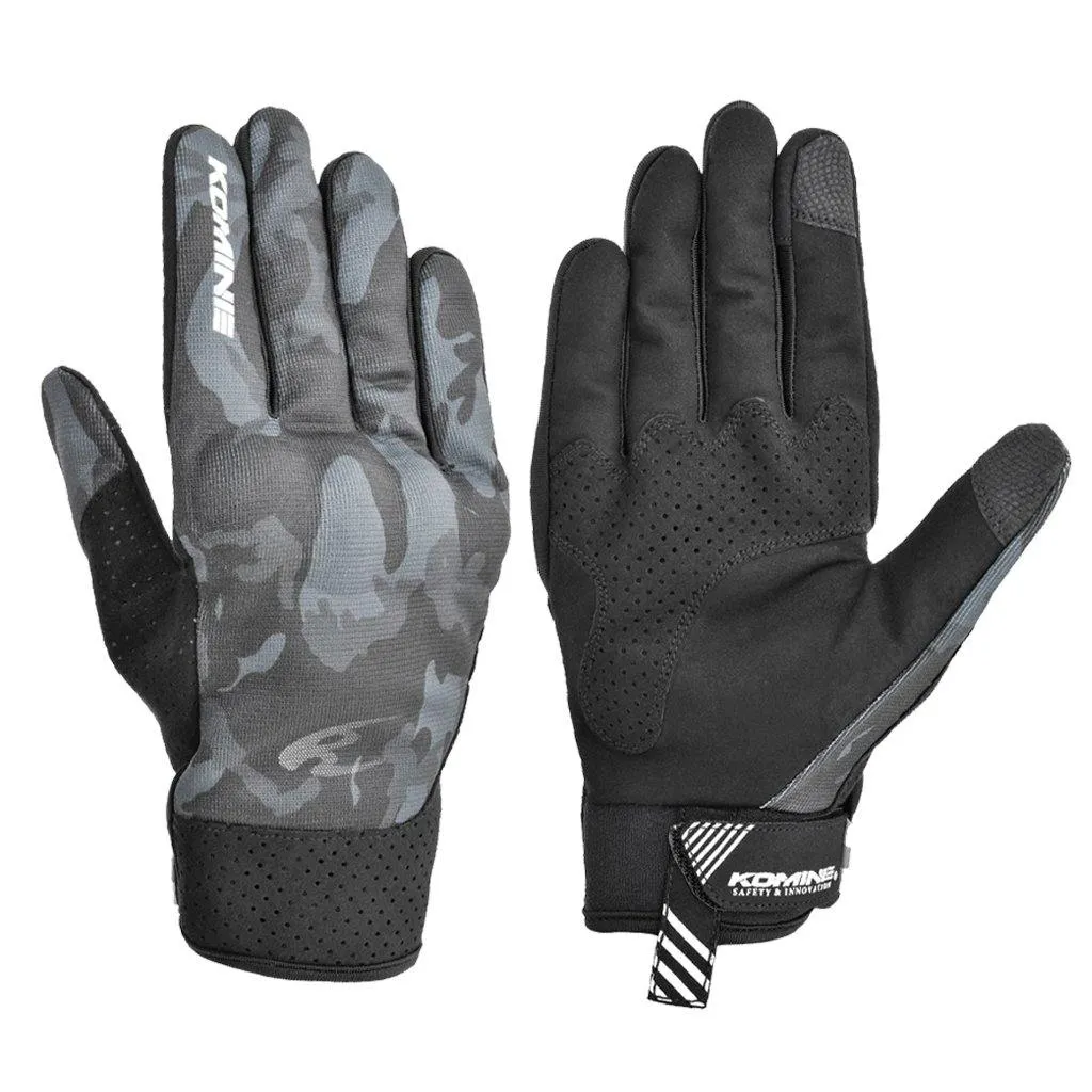 KOMINE GK-233 PROTECT RIDING MESH GLOVES