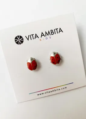 Ladybug Girls Earrings