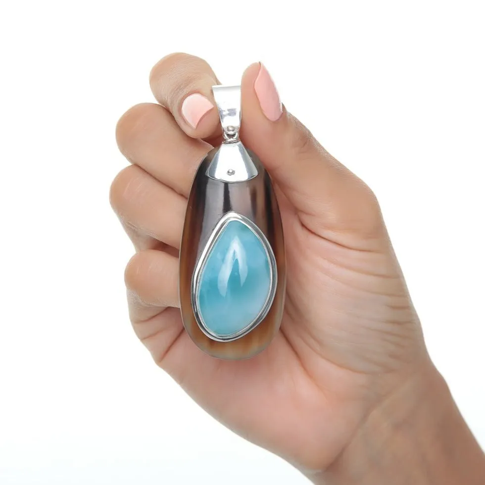 Larimar Pendant Yeren