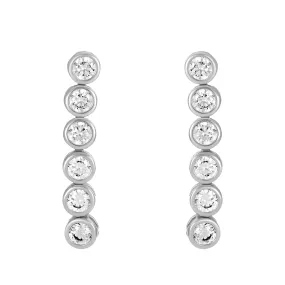 LENNON EARRINGS SILVER