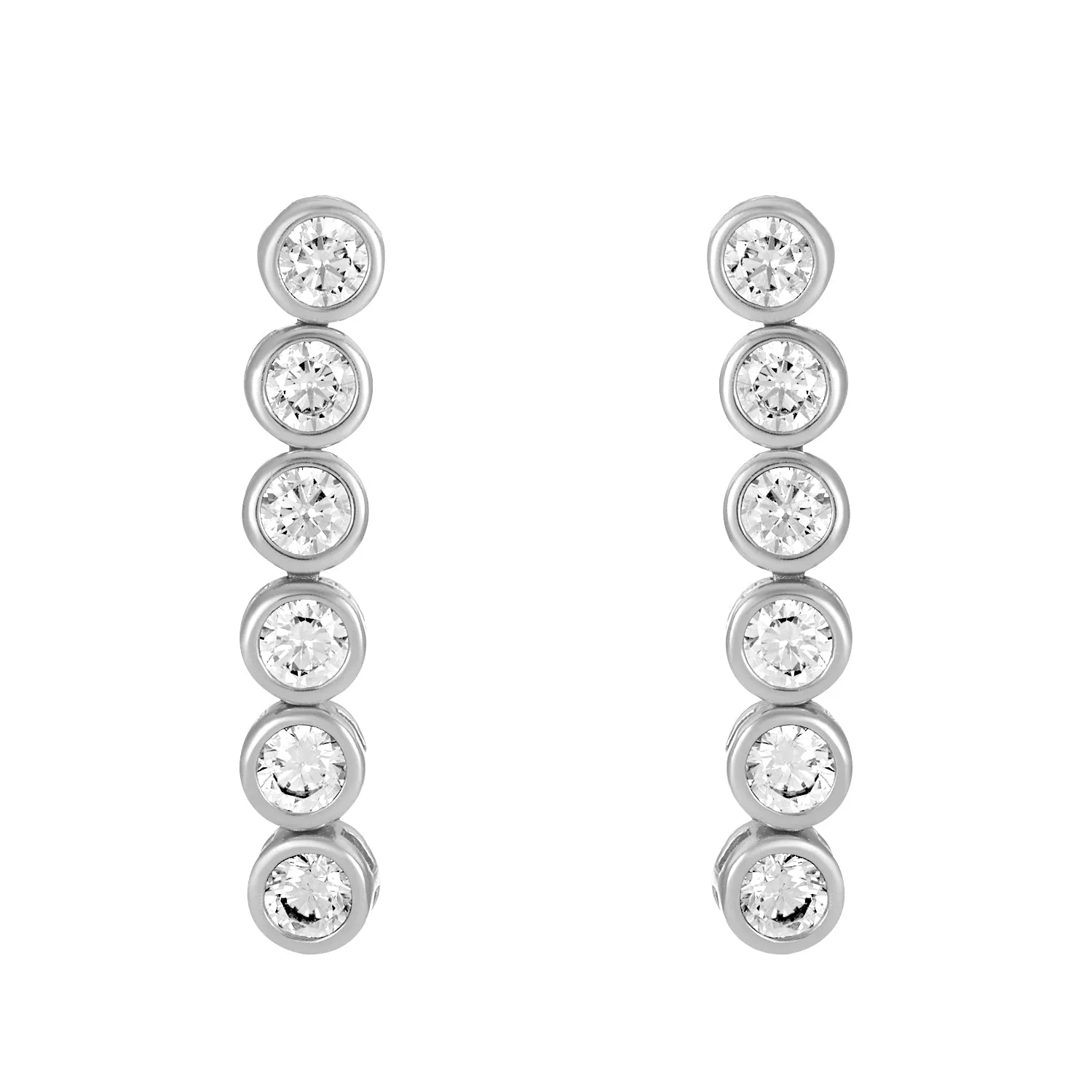 LENNON EARRINGS SILVER