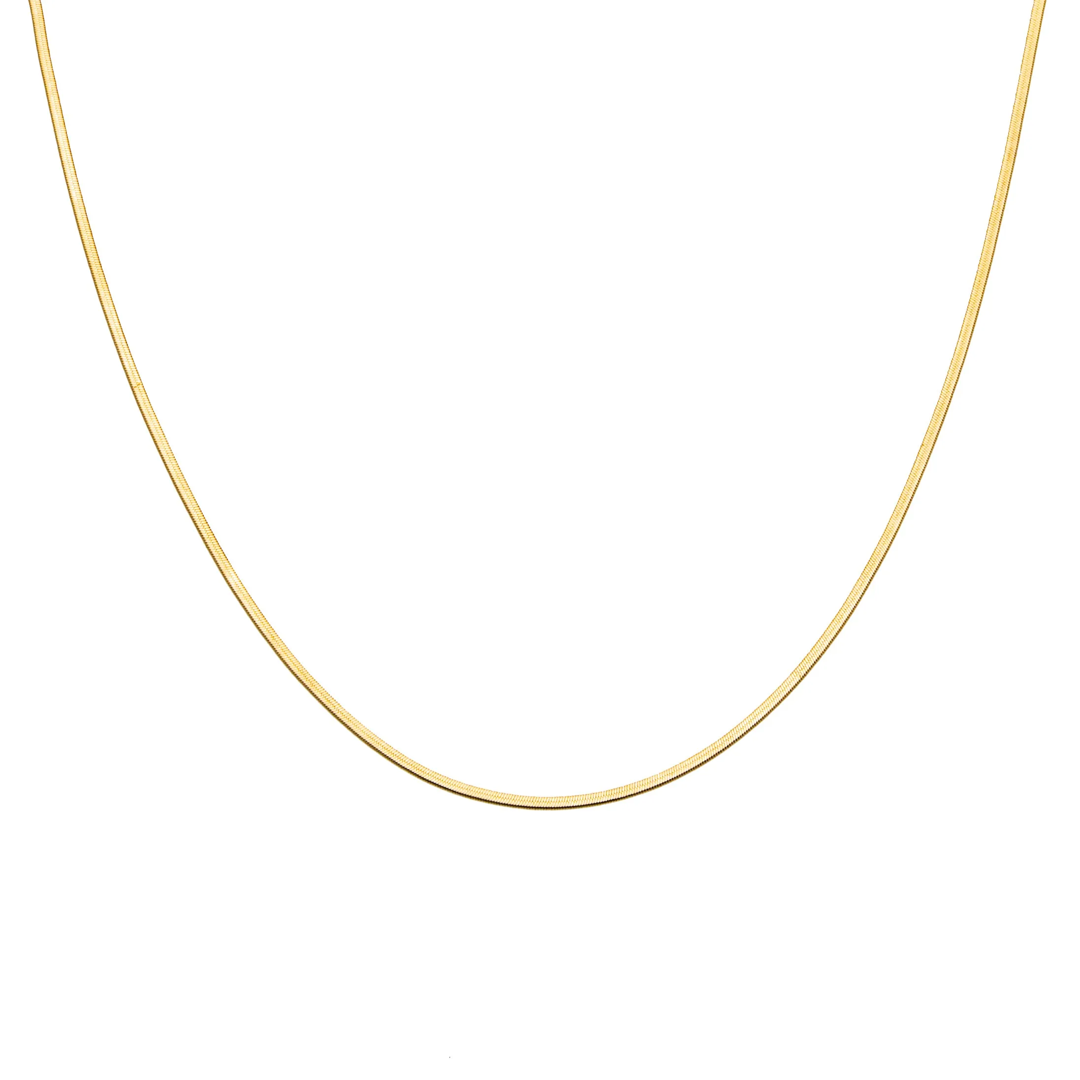 Micro Herringbone Necklace