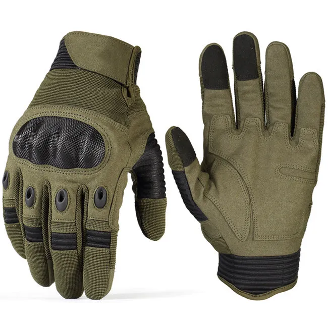 Military Touch Screen Safety Full Finger Men Gloves