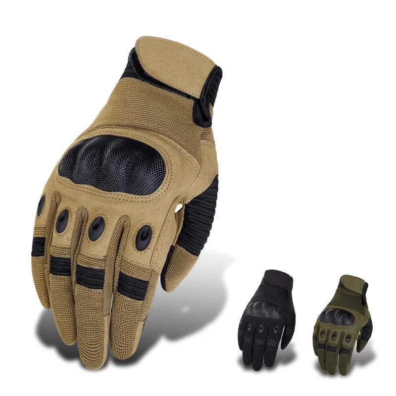 Military Touch Screen Safety Full Finger Men Gloves