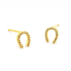 Mini Horseshoe Earrings