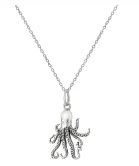 Octopus Pendant Necklace