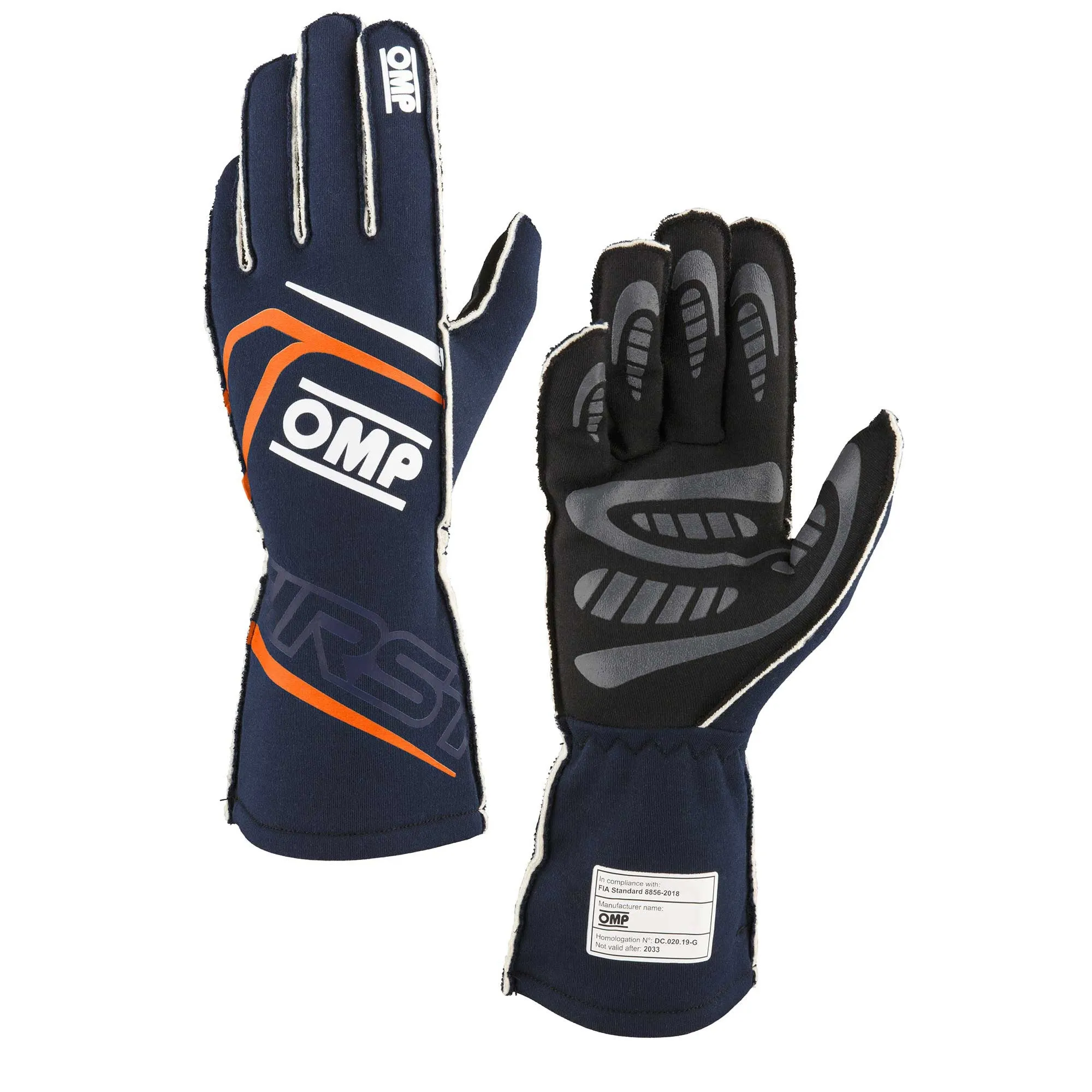 OMP FIRST Racing Gloves FIA