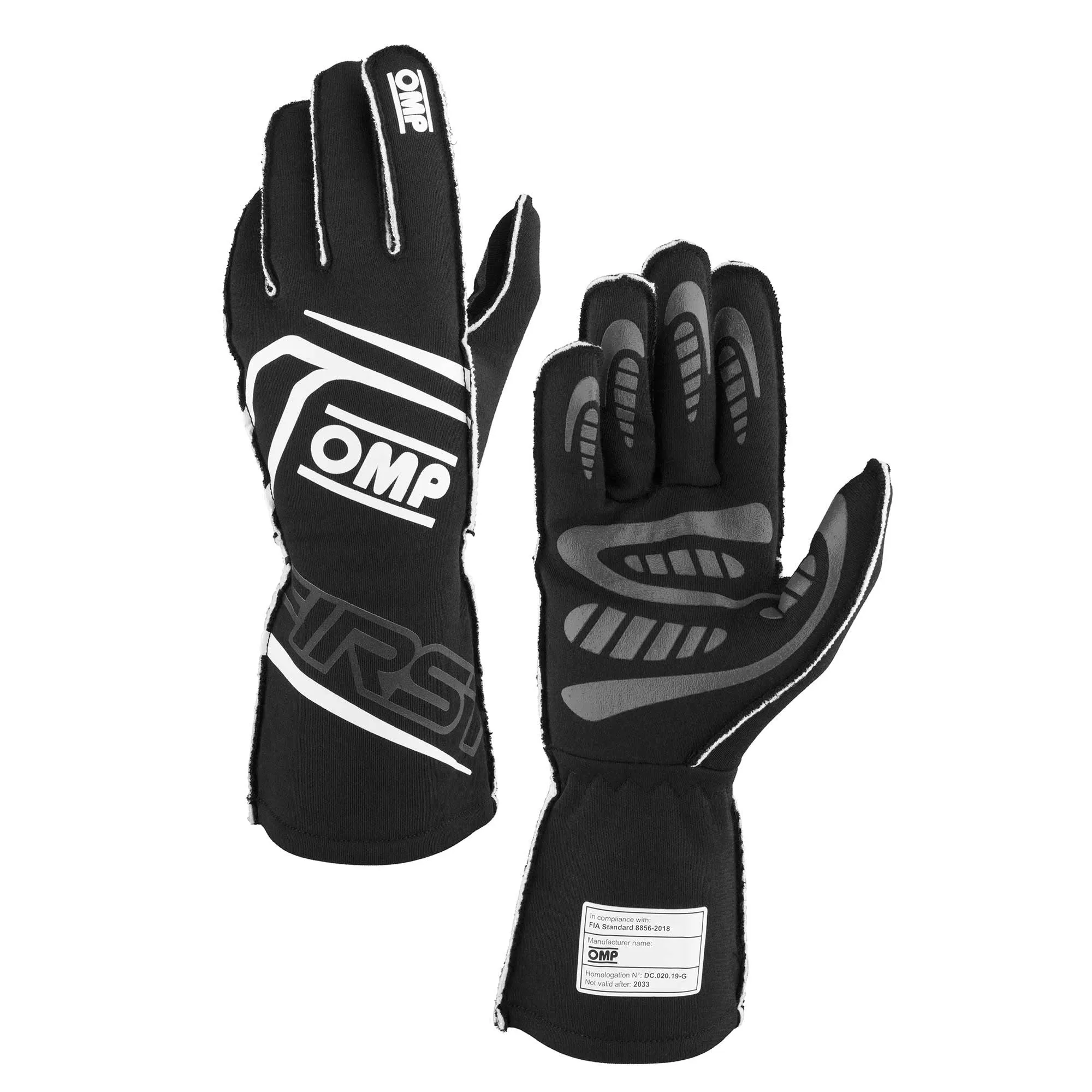 OMP FIRST Racing Gloves FIA