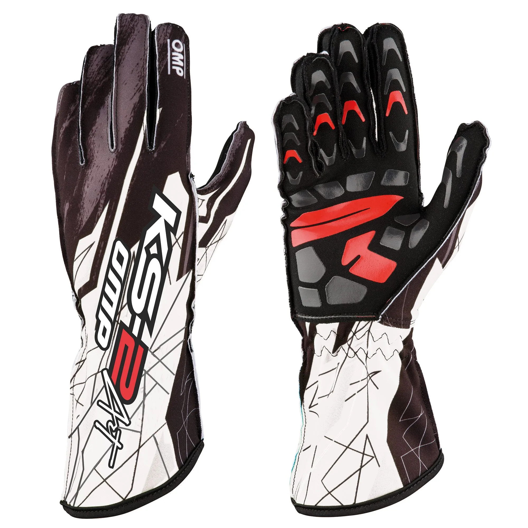 OMP KS-2 ART Youth Kart Racing Gloves