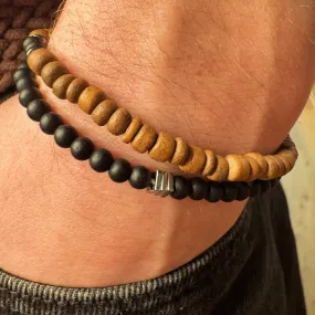 Onyx Bead Bracelet