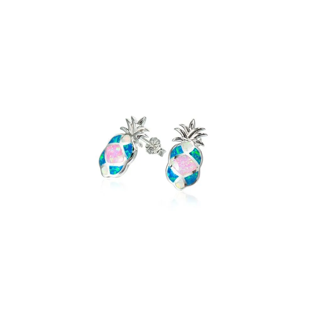 Opal Pineapple Earrings