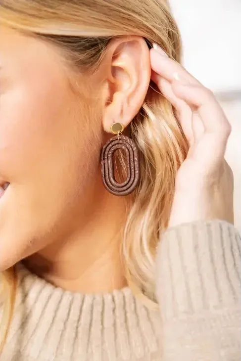 Oval Earrings