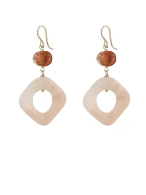 Peachy Sunshine Earrings