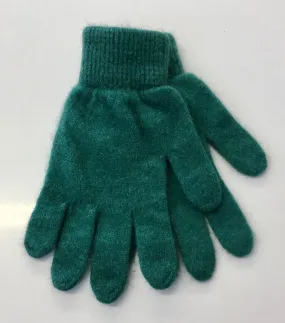 Possum Merino Gloves Sea Green