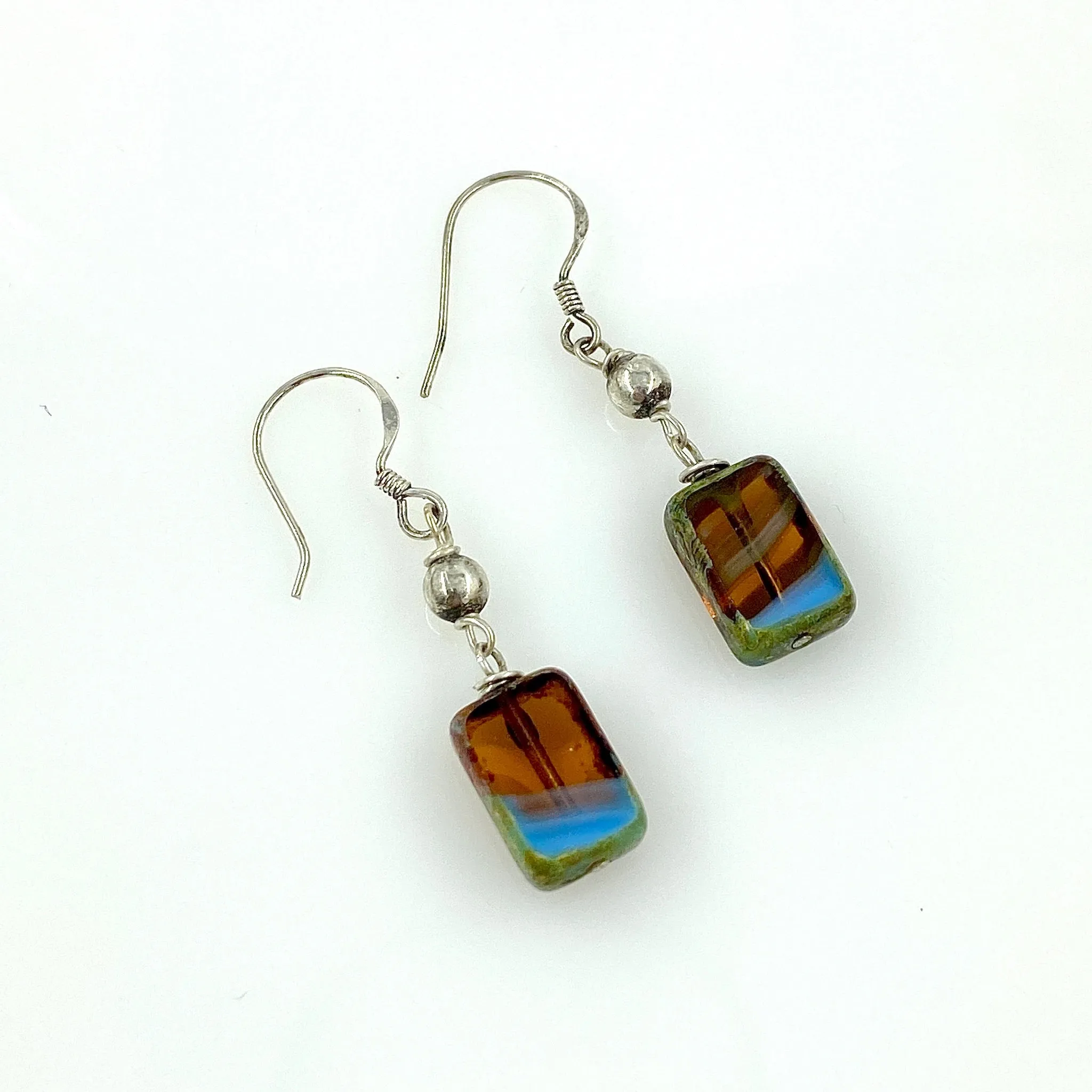 "Amber Accent" Earrings