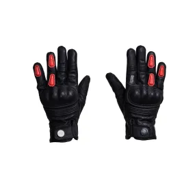 Red Tip Gloves (Black)