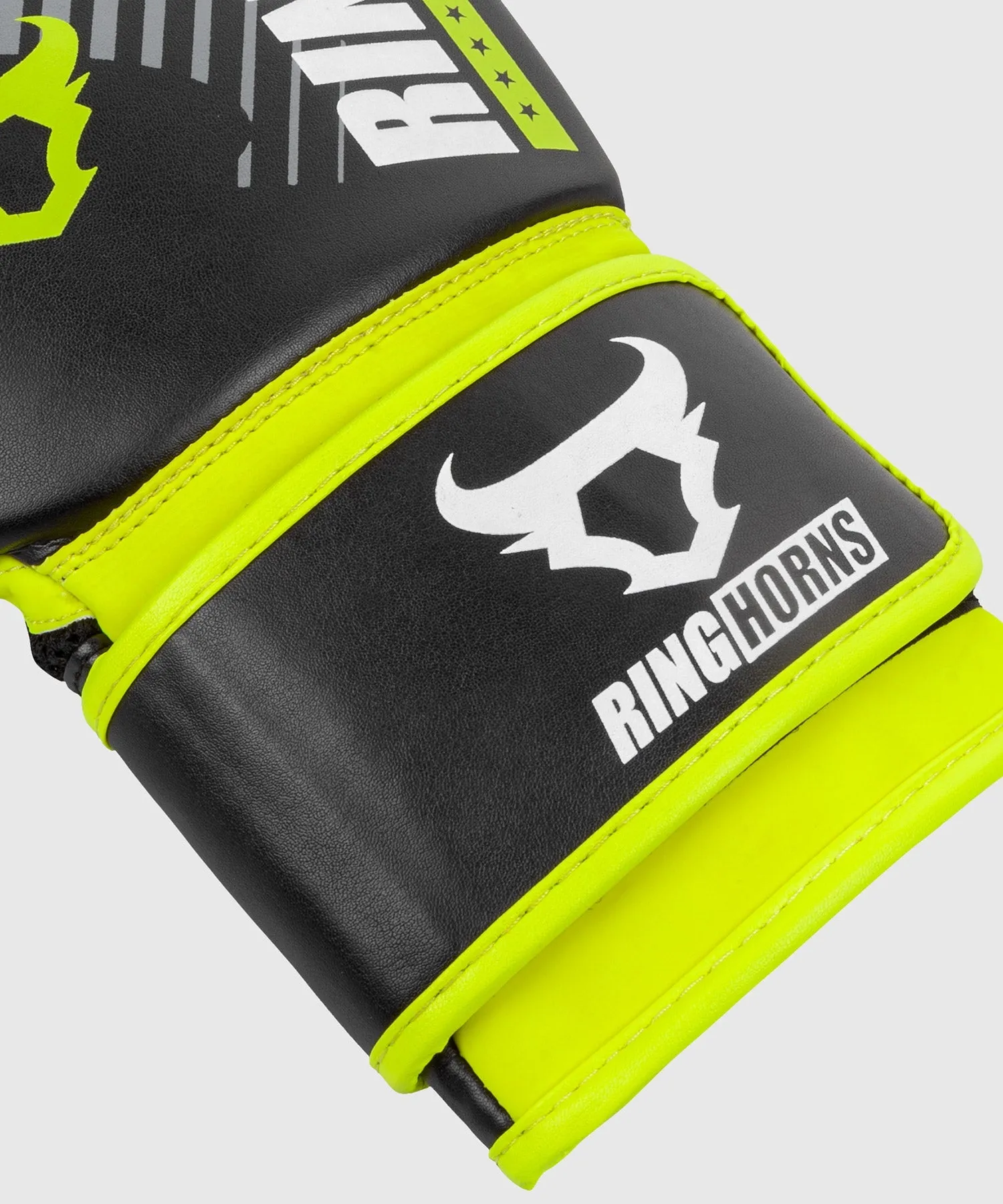 Ringhorns Charger MX Boxing Gloves - Black/Neo Yellow