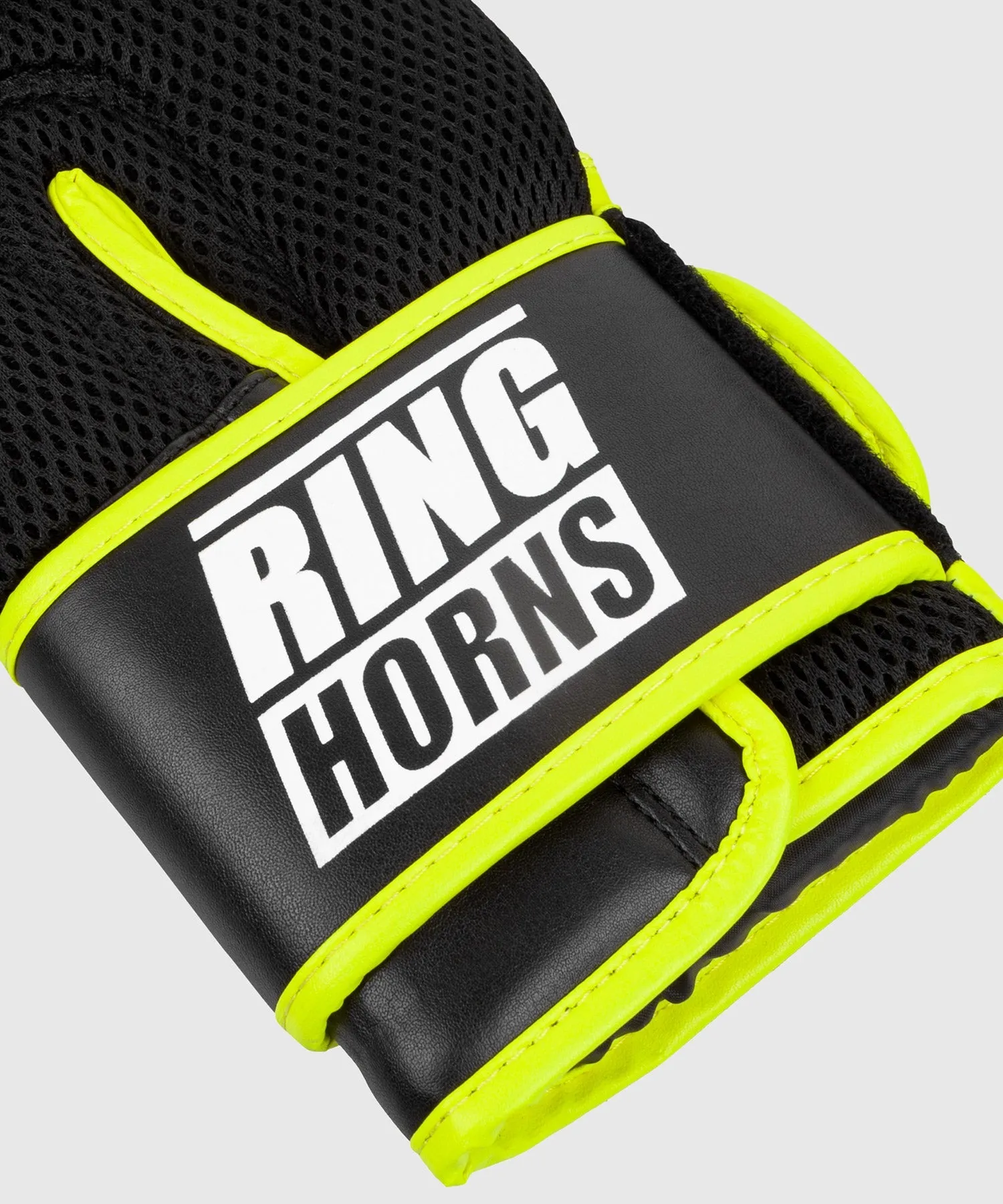 Ringhorns Charger MX Boxing Gloves - Black/Neo Yellow