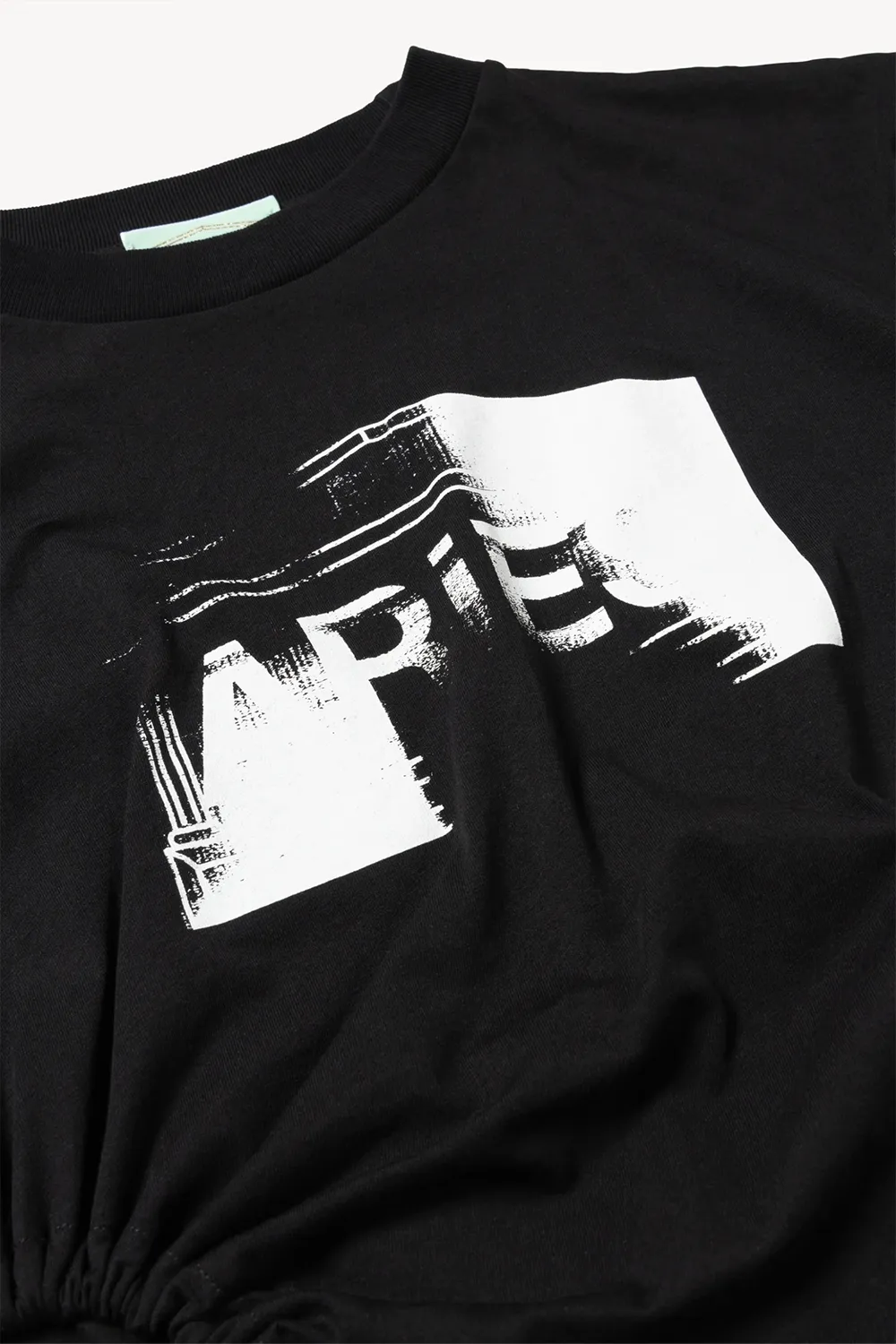 Scan Temple Ring Tee | Black