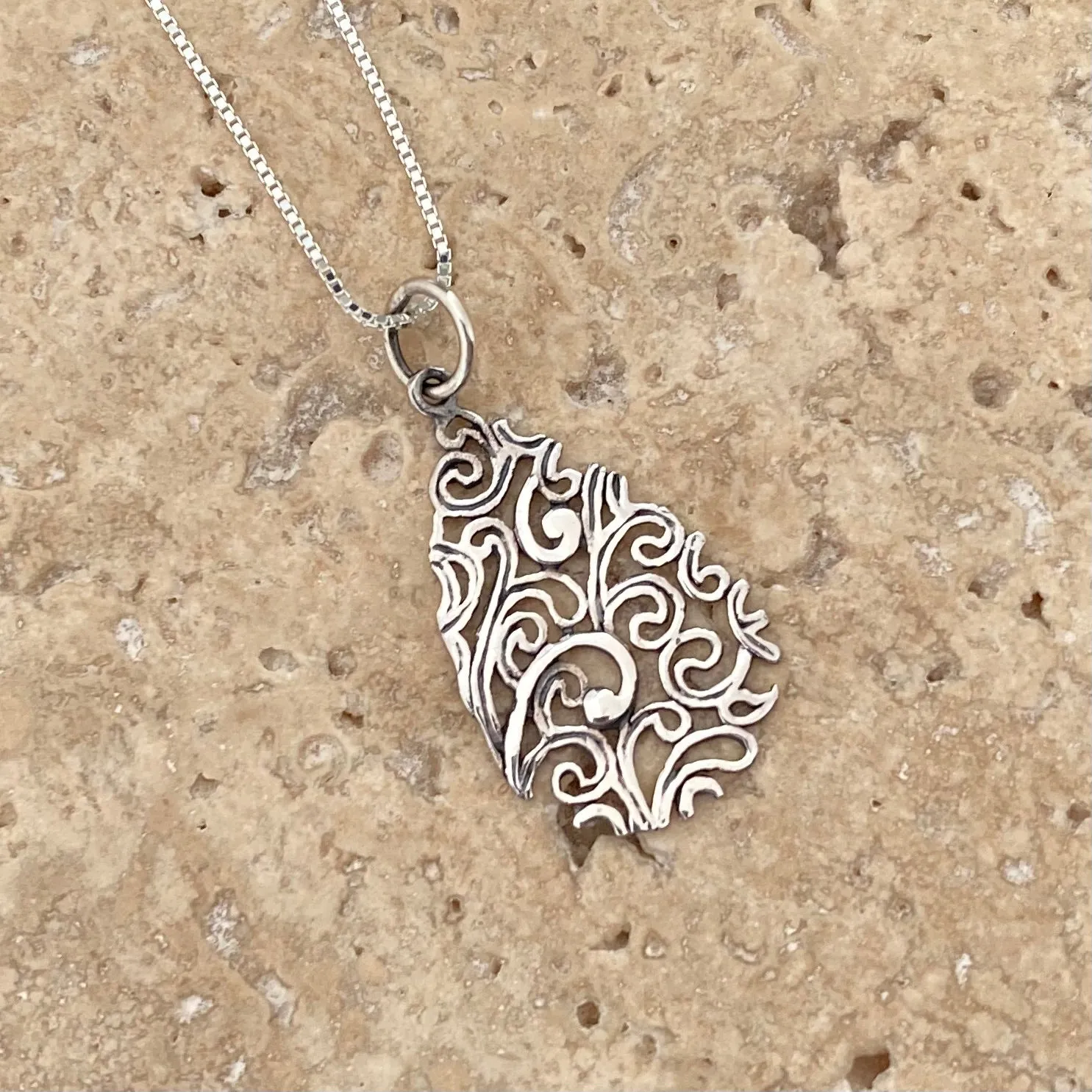 Silver Filigree Necklace