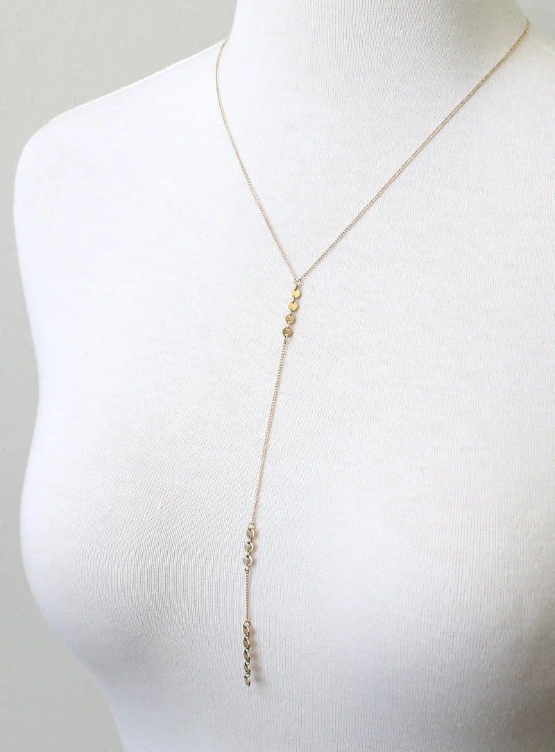 Slim Lariat Necklace