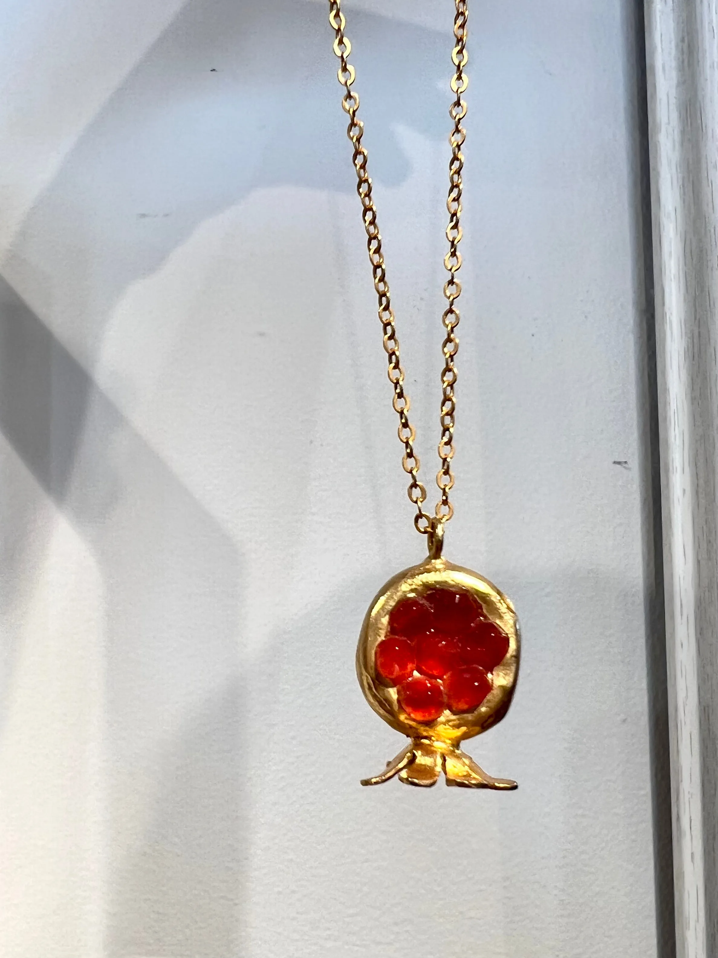 Small Pomegranate Necklace