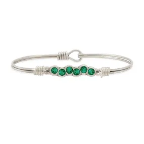 Starlight Bangle Bracelet In Emerald