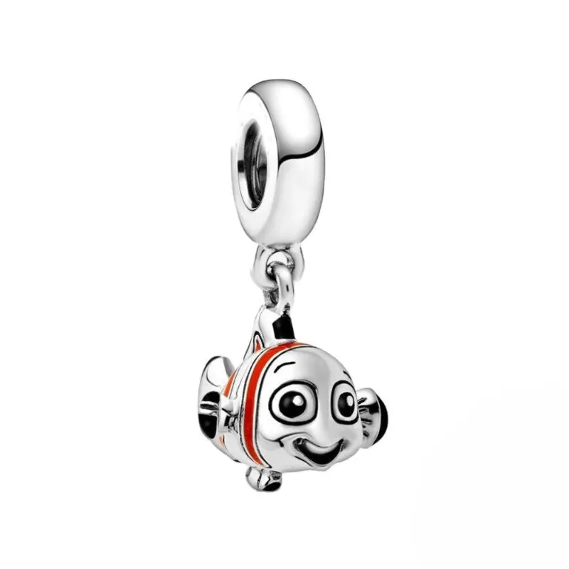 Sterling Silver Classic Cartoon Pandora Charms Fit Jewelry