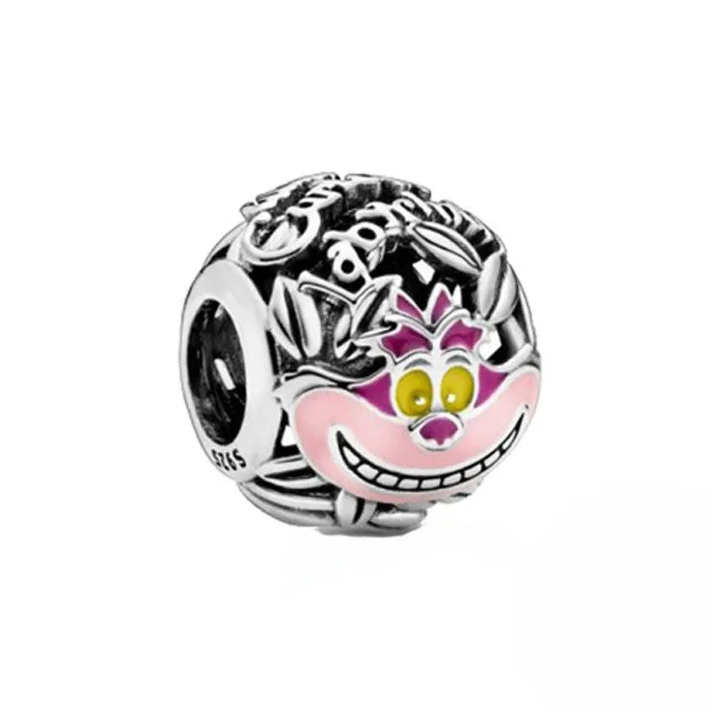 Sterling Silver Classic Cartoon Pandora Charms Fit Jewelry