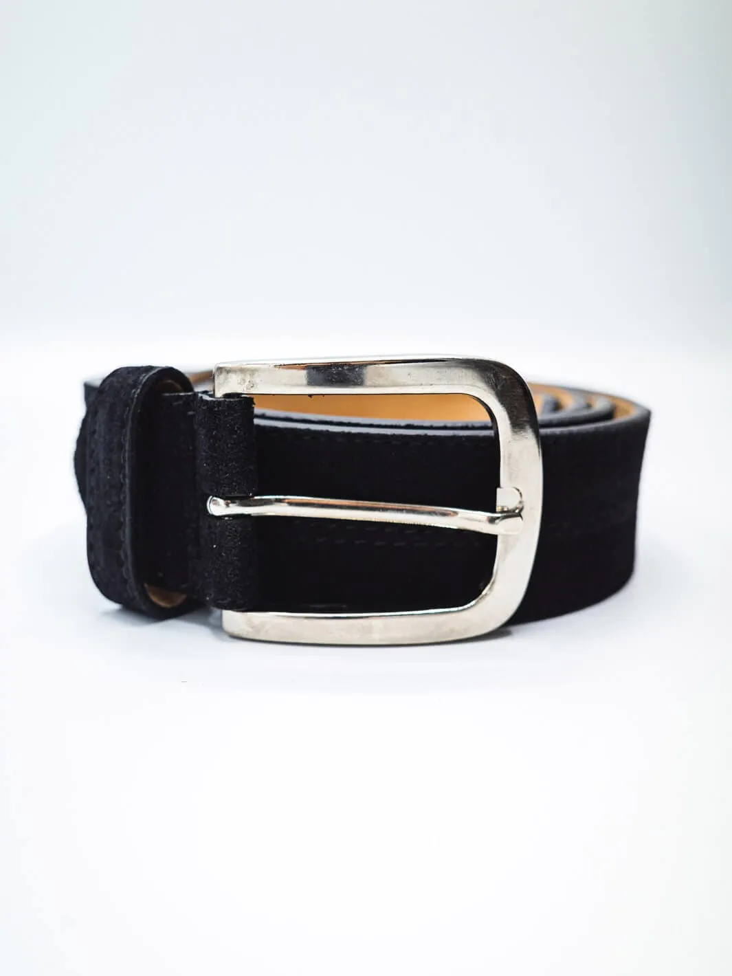 Suede Marseille Belt - Black