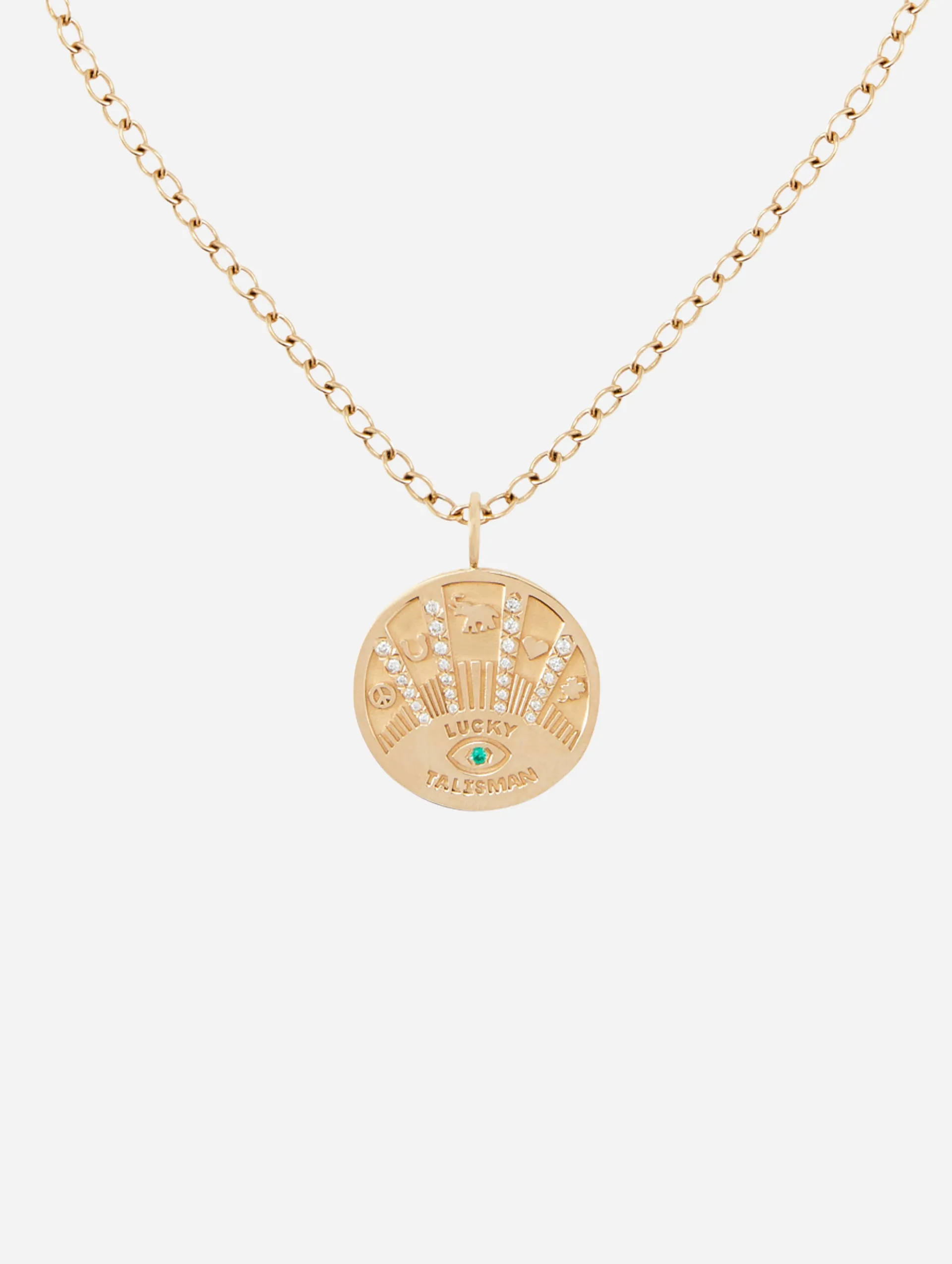 Talisman Coin Necklace