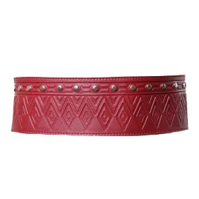 Tangle Belt Burgundy