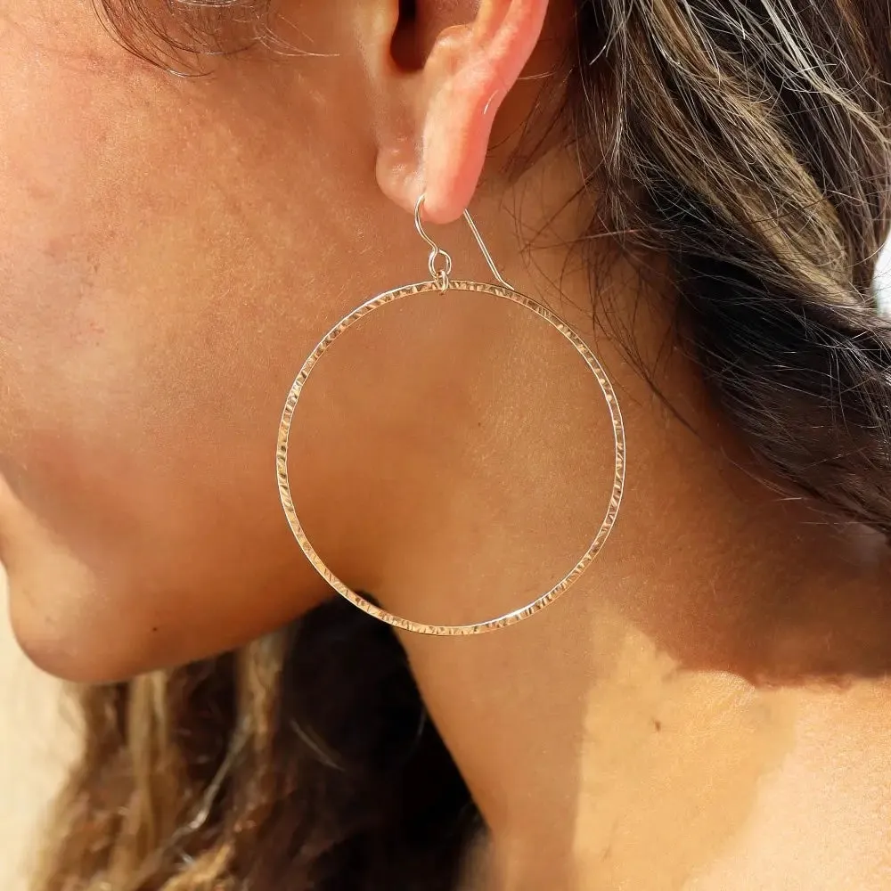 Token Jewelry Soleil Hoops