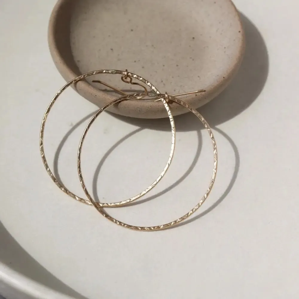 Token Jewelry Soleil Hoops