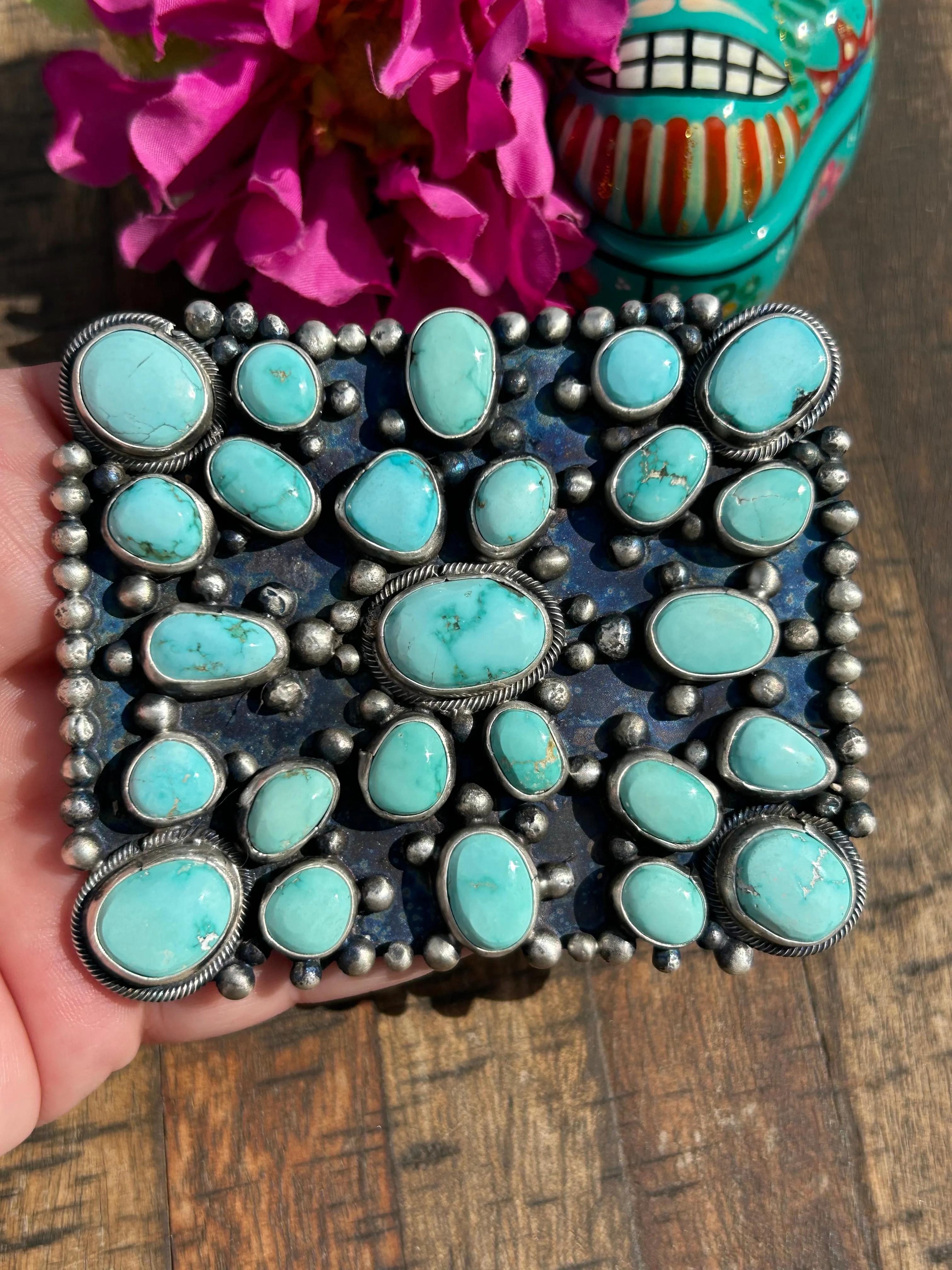 Turquoise Belt Buckle