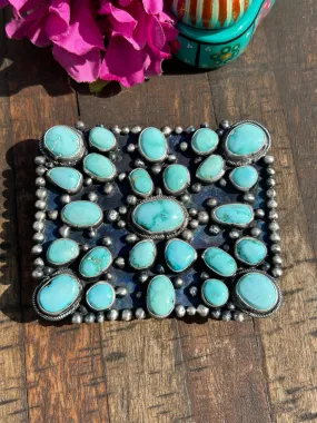 Turquoise Belt Buckle